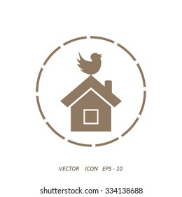 Pet bird house
