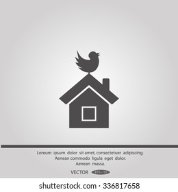 Pet bird house