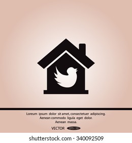 Pet bird house