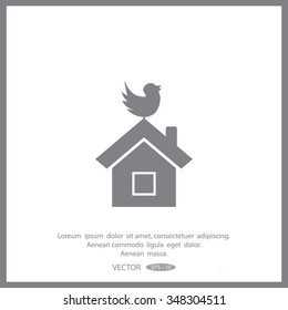 Pet bird house