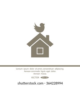 Pet bird house