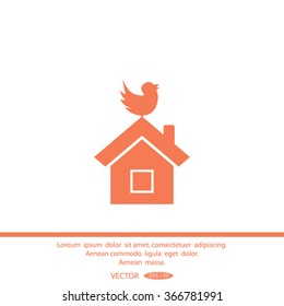 Pet bird house
