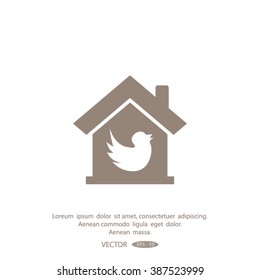 Pet bird house