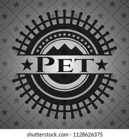 Pet black badge