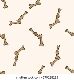 pet bone 10, cartoon seamless pattern background