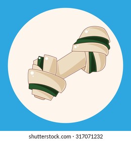 pet bone theme element vector,eps10