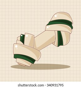 pet bone theme element vector,eps10