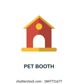 Pet Booth icon. Simple element from home animals collection. Creative Pet Booth icon for web design, templates, infographics and more
