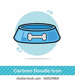 pet bowl doodle