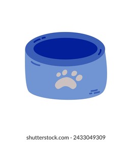 Pet bowl for food and water. Bowl for cats. 