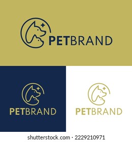 Pet Brand Logo, suitable for any business related to pet.