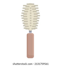 Pet brush icon cartoon vector. Item store. Object supplies