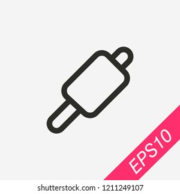 Pet brush icon isolated on background. Animal care symbol modern, simple, vector, icon for website design, mobile app, ui. Vector Illustration