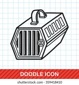 pet cage doodle