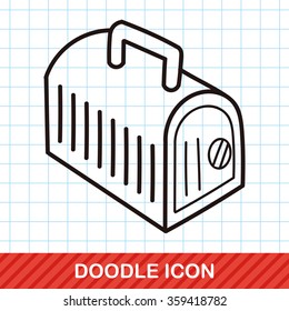 pet cage doodle