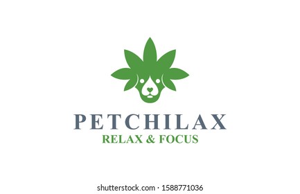 Pet and Cannabis Vector Royalty Logo Design Inspirations