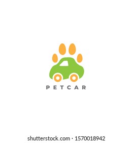 Pet Car Logo Design Template Full Vector