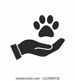 Pet Care, Adoption Vector Icon