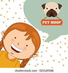 pet care design, vector illustration eps10 graphic 