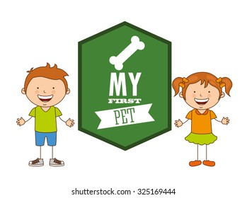 pet care design, vector illustration eps10 graphic 