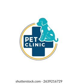 Pet Care Doctor clinic logo set of et animals vector clean bright logo