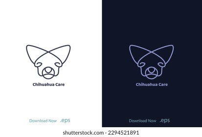 Pet care and dog lover logo design vector illustration for your pet clinic brand.
