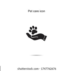 Pet care icon  ideas design vector illustration graphic on background