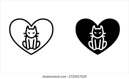 Design-Vorlage für das Symbol für Haustierpflege. Tierpflege-Logo-Design auf weißem Hintergrund
