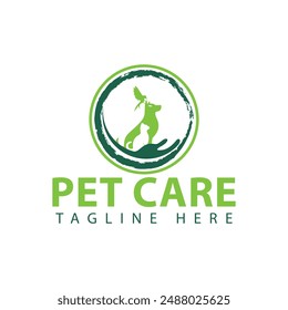 pet care logo, animals lover logo