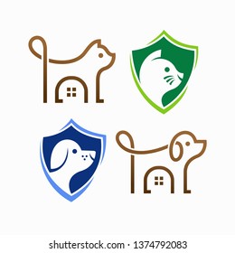 Pet Care logo collection