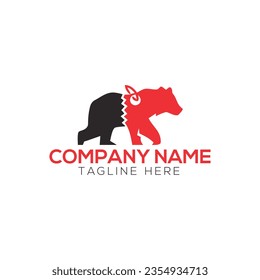 pet care logo design template. pet car vector icon illustration
