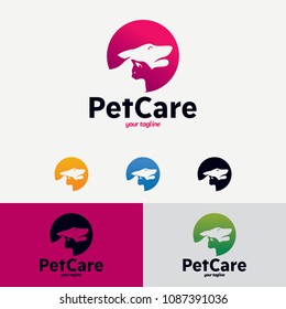 Pet Care Logo Designs Template