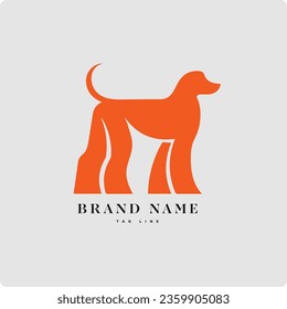 Pet Care Logo with Dog, Cat, Bird, Deer, elephant, Monkey and Hand SymbolsPet line style logo design set for pet shop, hotel, veterinarian Doctor.