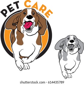 Pet Care Logo Illustration