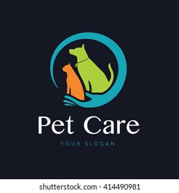 Pet Care Logo Template