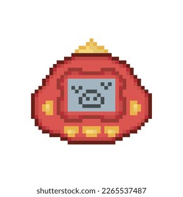 pet care simulation game, pixel art object