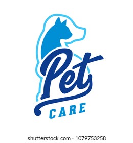 Pet care vector and illustration.