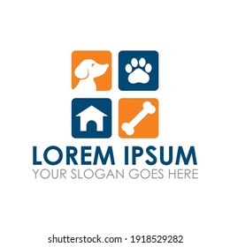 pet care vector , veterinary logo