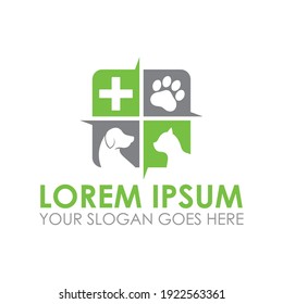 pet care vector , veterinary logo