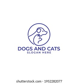 pet care vector , veterinary logo