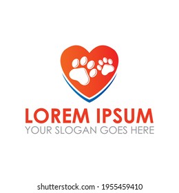 pet care vector , veterinary logo