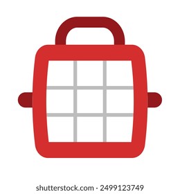 Pet Carrier Flat Icon Design For Personal nad Commercial Use