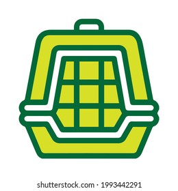 Pet carrier icon. Great vector for animals, pet supply stores, online stores, web etc