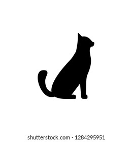 pet cat icon. Simple glyph vector of universal set icons for UI and UX, website or mobile application