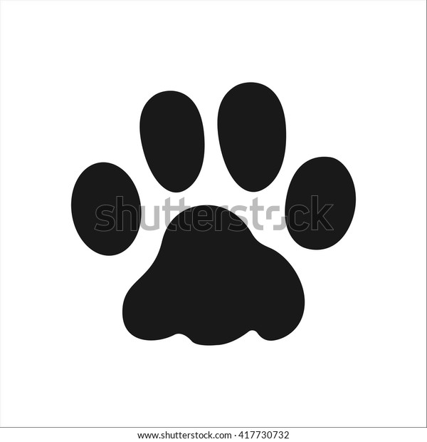 a cat paw print