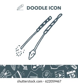 Pet cat toy doodle