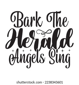 Pet Christmas T-Shirt Design, Vector File.