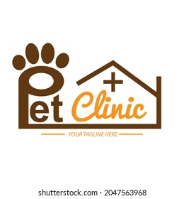 Pet Clinic logo vector eps 10