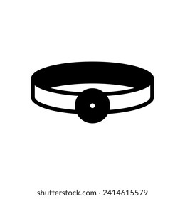 Pet Collar icon symbol vector template