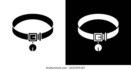 Pet collar icon Vector scalable graphics